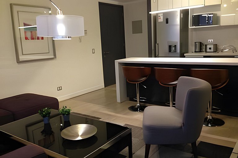 Exclusivo y Seguro Apartamento Parque Arauco