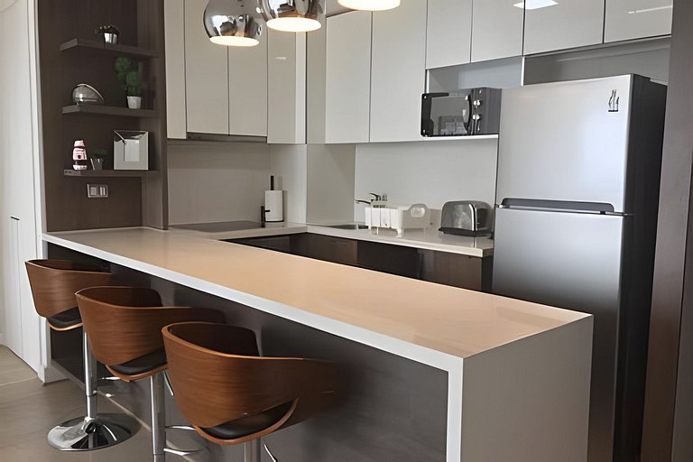 Exclusivo y Seguro Apartamento Parque Arauco