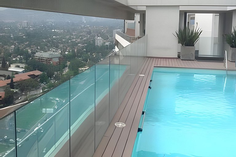 Exclusivo y Seguro Apartamento Parque Arauco