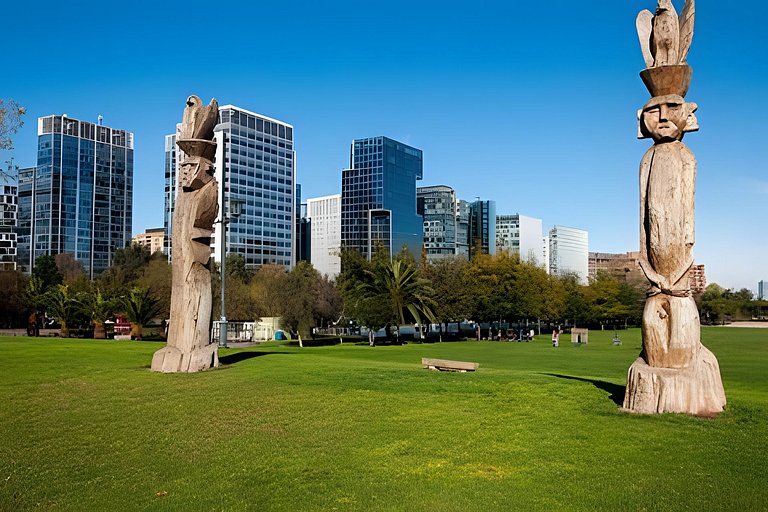 Exclusivo y Seguro Apartamento Parque Arauco