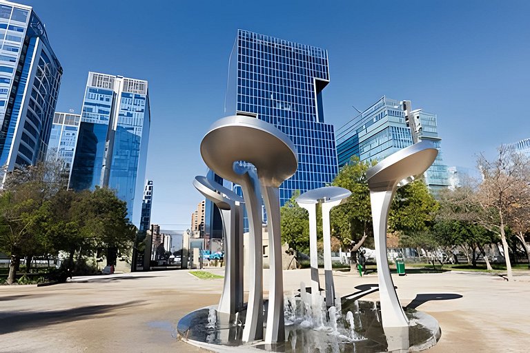 Exclusivo y Seguro Apartamento Parque Arauco