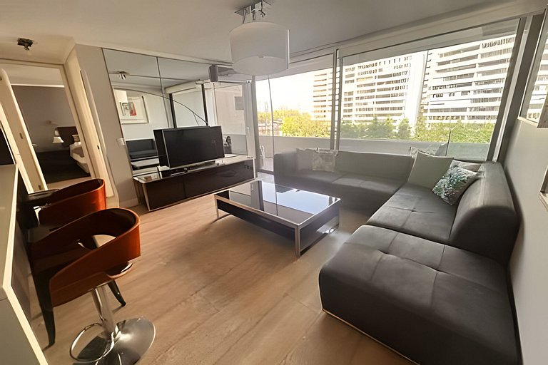 Exclusivo y Seguro Apartamento Parque Arauco