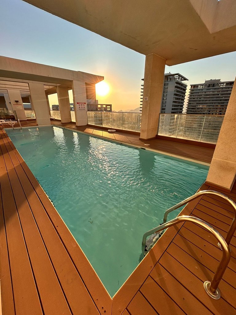 Exclusivo y Seguro Departamento Parque Arauco