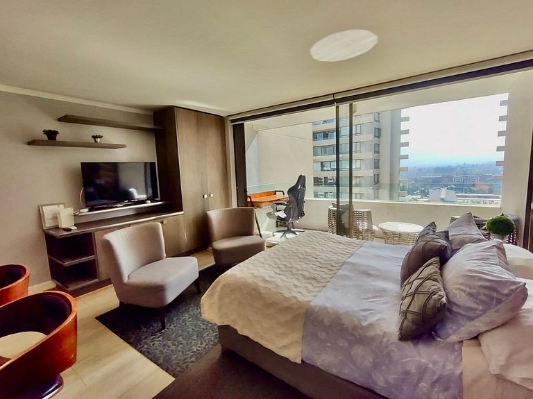 Exclusivo y Seguro Apartamento Parque Arauco